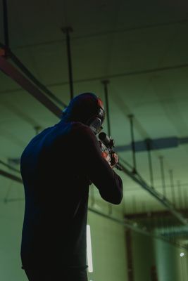 Indoor range qualification night